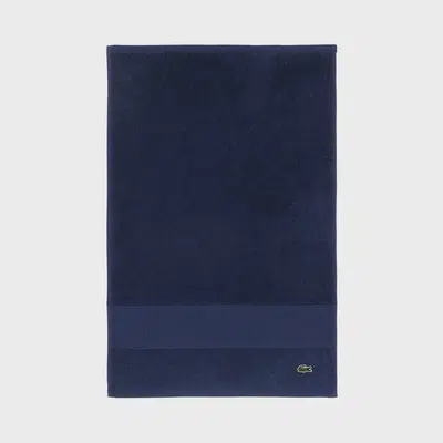 Lacoste Handdoek Donkerblauw