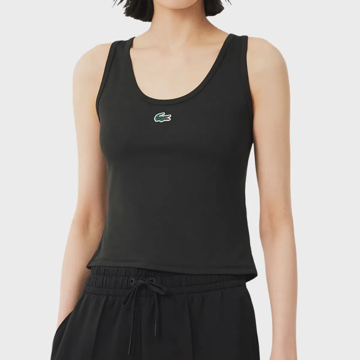Lacoste Core Performance Tanktop Dames - Zwart