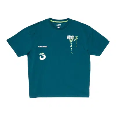 LOK Ullu Oversize T-Shirt Groen