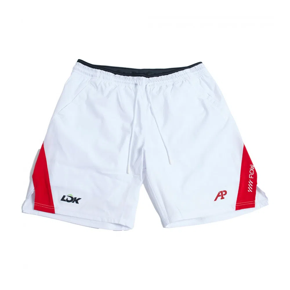 LOK Lewis Short Heren - Wit / Rood