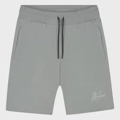 Malelions Sport Logo Short Grijs