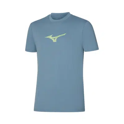 Mizuno Athletics RB T-Shirt Blauw