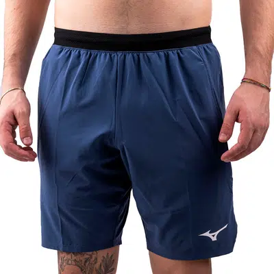 Mizuno Laser Heren Short Blauw