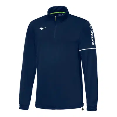 Mizuno Team Sendai 1/4 Rits Jas Donkerblauw
