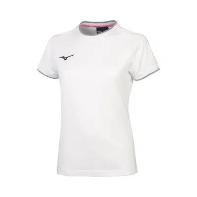Mizuno Team T-Shirt Dames Wit