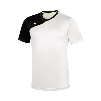 Mizuno Team Trad Shukyu T-Shirt Wit/Zwart