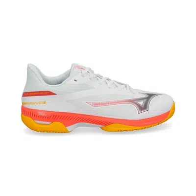 Mizuno Wave Exceed Court CC Wit/Oranje