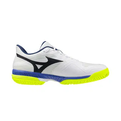 Mizuno Wave Exceed Court Clay Court Wit/Blauw/Geel