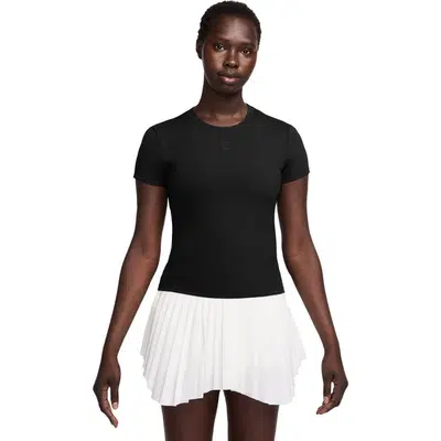 Nike Court Advantage Dames T-Shirt Zwart