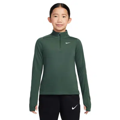 Nike Court Half-Zip Longsleeve Junior Groen