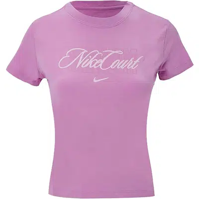 Nike Court Heritage T-Shirt Paars