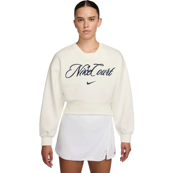 Nike Court Relaxed Fit Fleece Sweater Dames