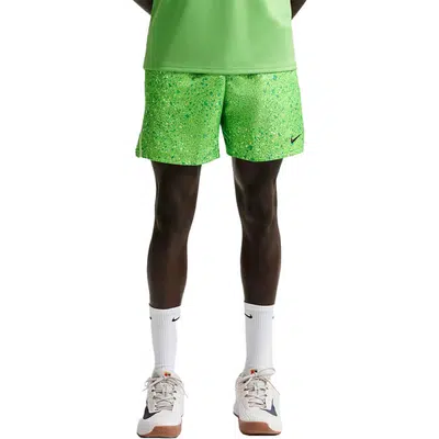Nike Court Victory 7 Inch Geprinte Short Groen