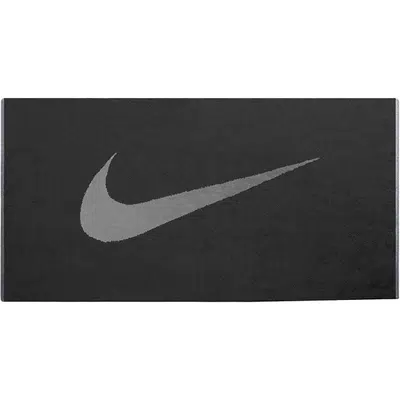 Nike Sport Handdoek Groot Zwart
