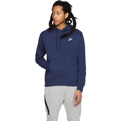 Nike Sportswear Club Fleece Hoodie Blauw
