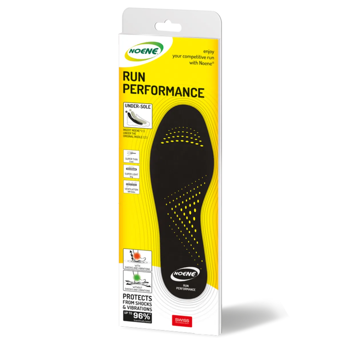 Noene Run Performance Inlegzolen