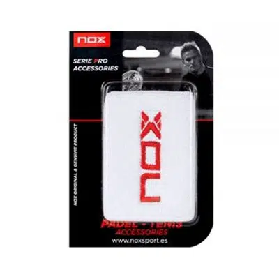 Nox Polsband Wit - Rood