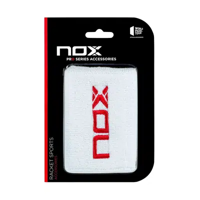 Nox Polsband Wit/Rood
