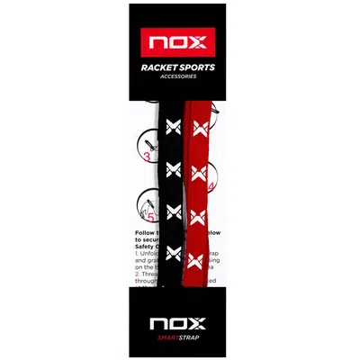Nox SmartStrap Set - Zwart / Rood