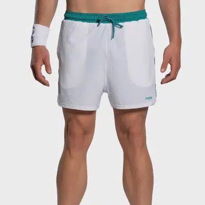 Nox Pro Short Wit / Ivoorkleurig / Groen