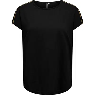 Only Play Aubree Jyxi T-Shirt Zwart