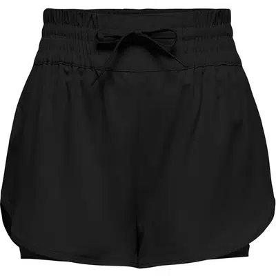 Only Play Mara Life High Waist Zwarte Short