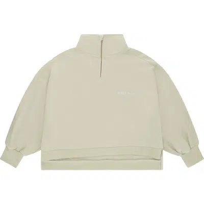Osaka Cropped Half Zip Dames Sweater