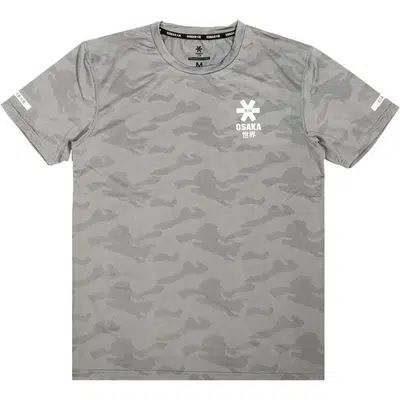 Osaka Mesh Training T-Shirt Heren Grijs