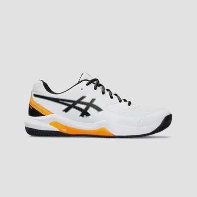 ASICS Gel-Dedicate 8 Heren Wit/Oranje