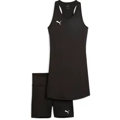 Puma Individual Padel Jurk Zwart