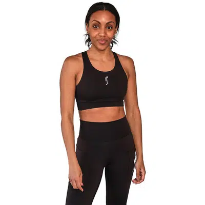 RS Sportswear Stretch Tech Logo Sport-BH Zwart