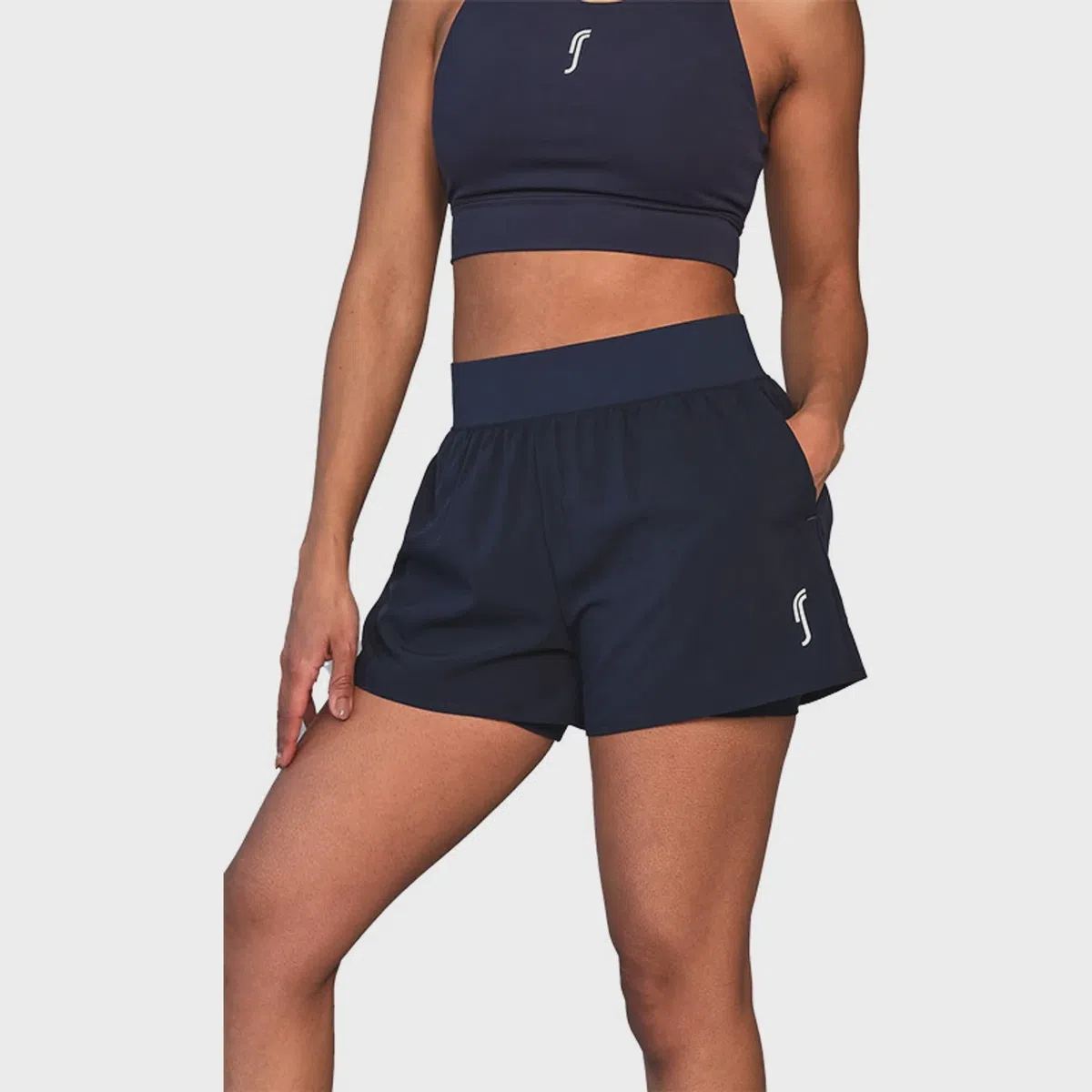 RS Women Court Short Marineblauw