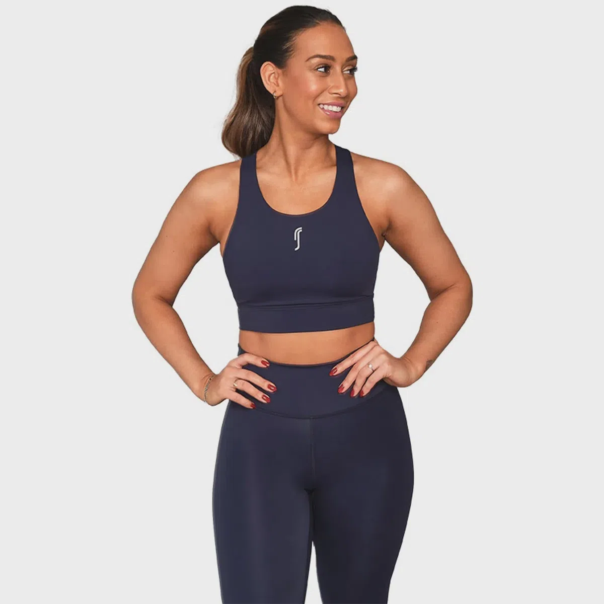 RS Women Stretch Tech Sportbeha Navy