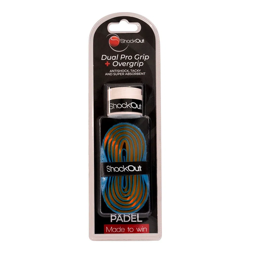 Shockout Dual Pro Grip y Overgrip Naranja