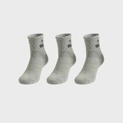 Siux Basic 26 Mid-Cut Sokken Grijs