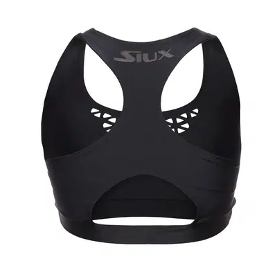 Siux Diablo Paula Sport-bh Dames Zwart
