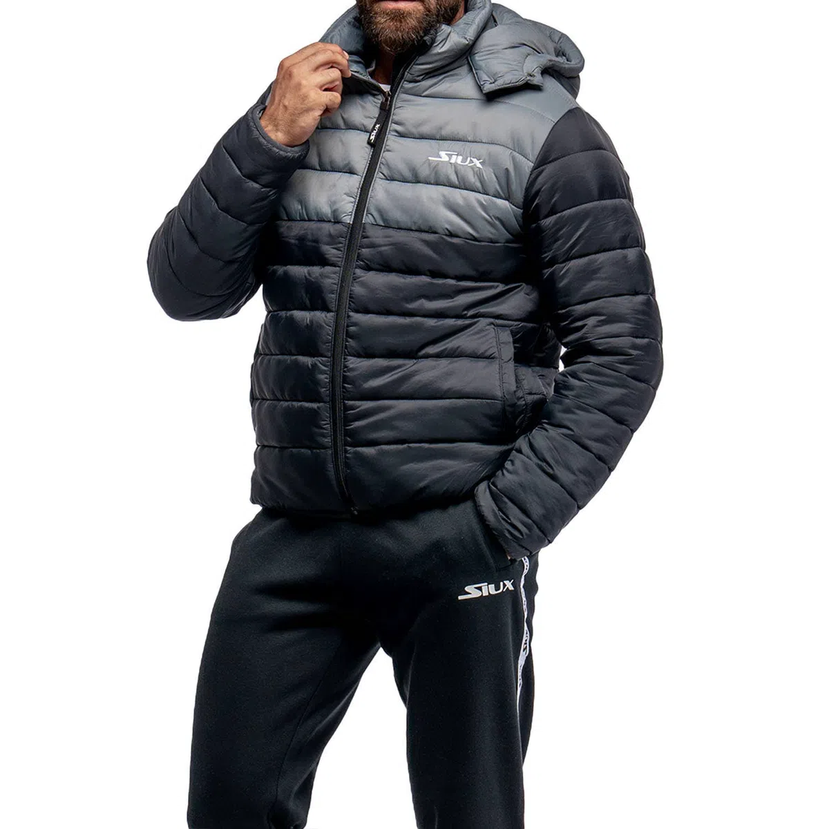 Siux Luke Jas Zwart Unisex