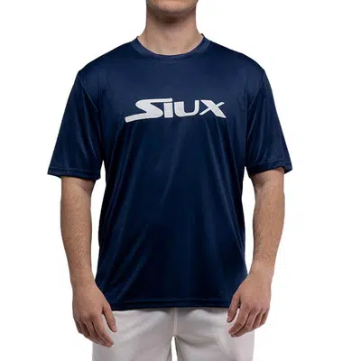 Siux Zemper Logo T-Shirt Donkerblauw