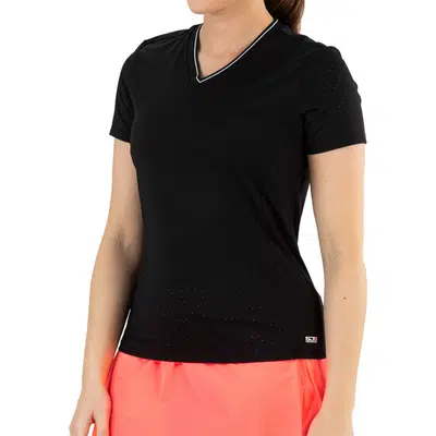 Sjeng Sports Iza Dames T-Shirt Zwart