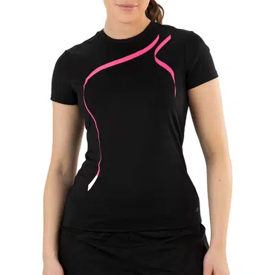 Sjeng Sports Tacey T-Shirt Zwart/Roze