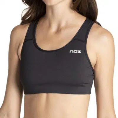 Nox Pro Sport-BH Zwart Dames