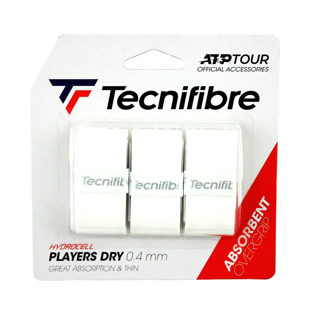 Tecnifibre Players Dry Overgrip Wit