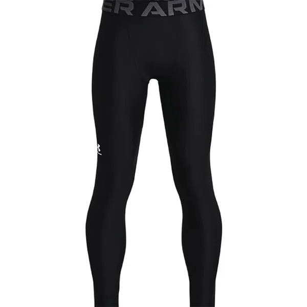 Under Armour HeatGear Legging Zwart Kinderen