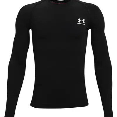 Under Armour Heatgear Longsleeve Zwart Kind