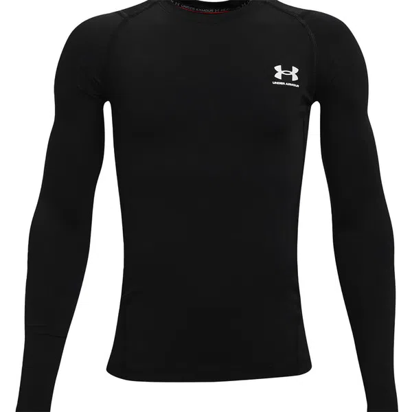 Under Armour Heatgear Longsleeve Zwart Kind