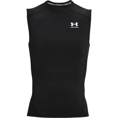 Under Armour Heatgear Mouwloos Zwart Sportshirt