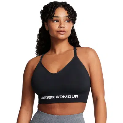 Under Armour Vanish Seamless Low Support Sport-BH Zwart