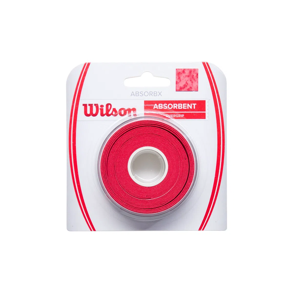 Wilson Absorbx Overgrip Rood