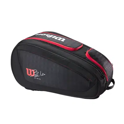 Wilson Bela Super Tour Padel Tas Zwart