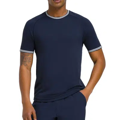 Wilson Court Performance T-Shirt Donkerblauw